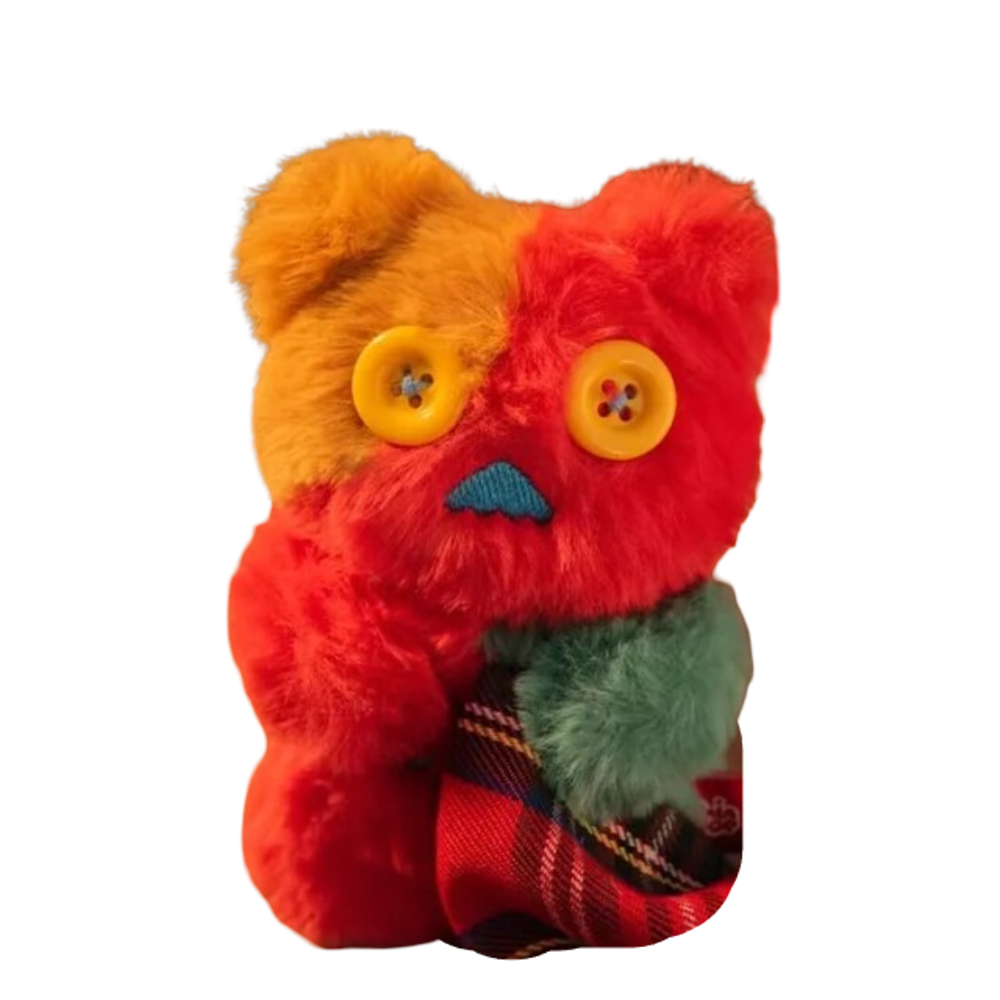 Kawaii ShinWoo The Cold Hug Raggedy Bear Plush Toy