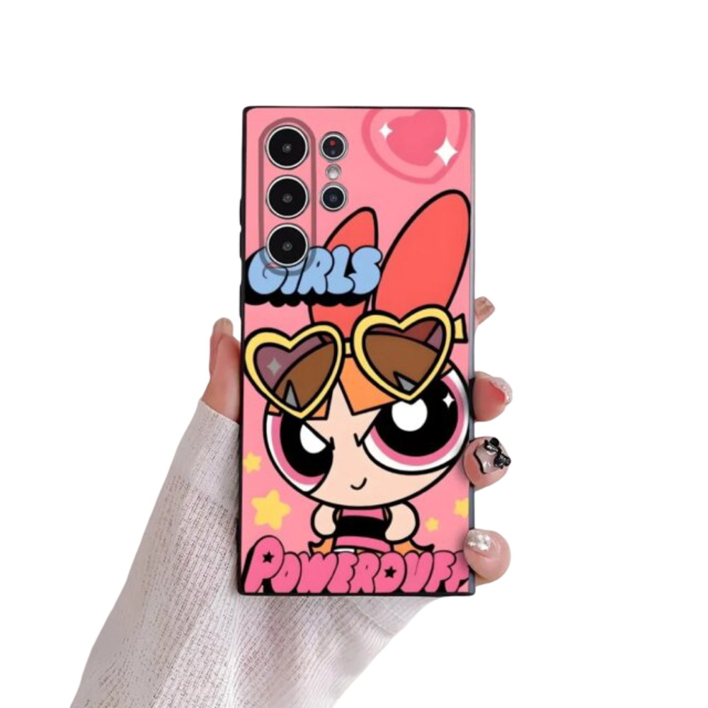 Kawaii The Powerpuff Girls Cartoon Blossom Phone Case For Samsung Galaxy