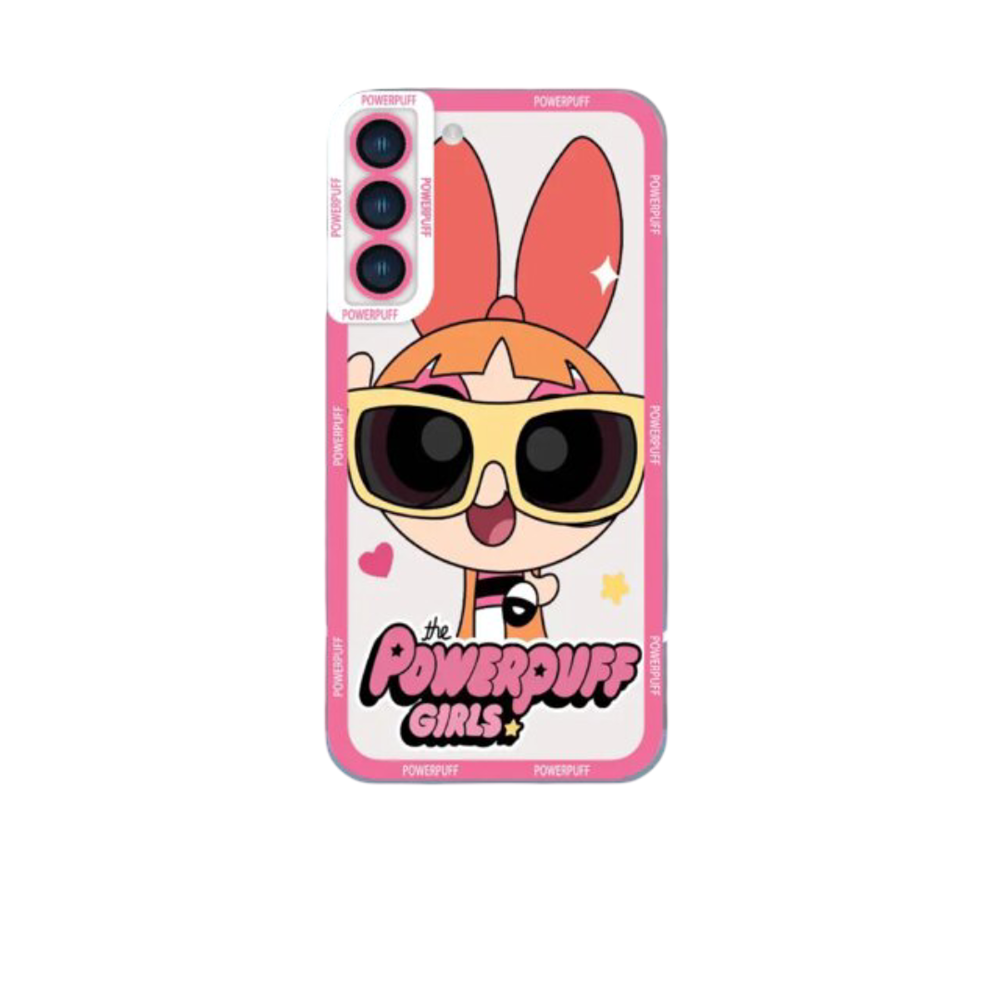 Kawaii The Powerpuff Girls Blossom Silicone Mobile Cover For Samsung