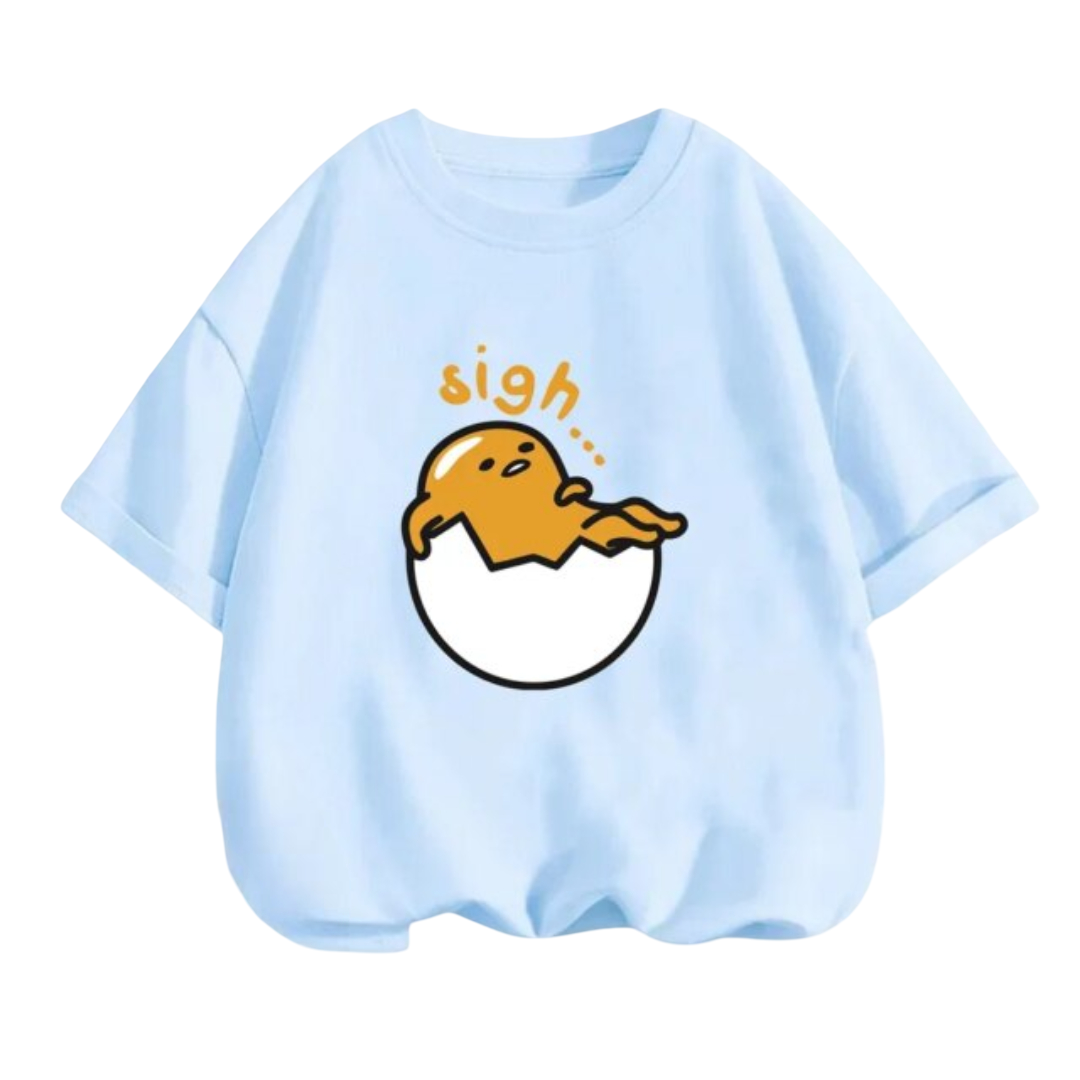 Gudetama Kawaii Short Sleeve T-Shirt Gudetama Kawaii Short Sleeve T-Shirt