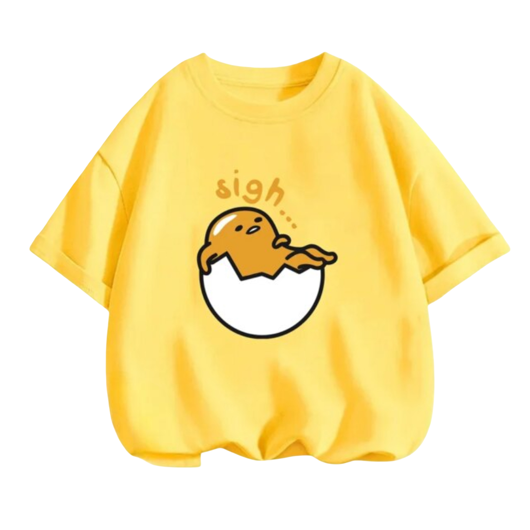 Gudetama Kawaii Short Sleeve T-Shirt Gudetama Kawaii Short Sleeve T-Shirt