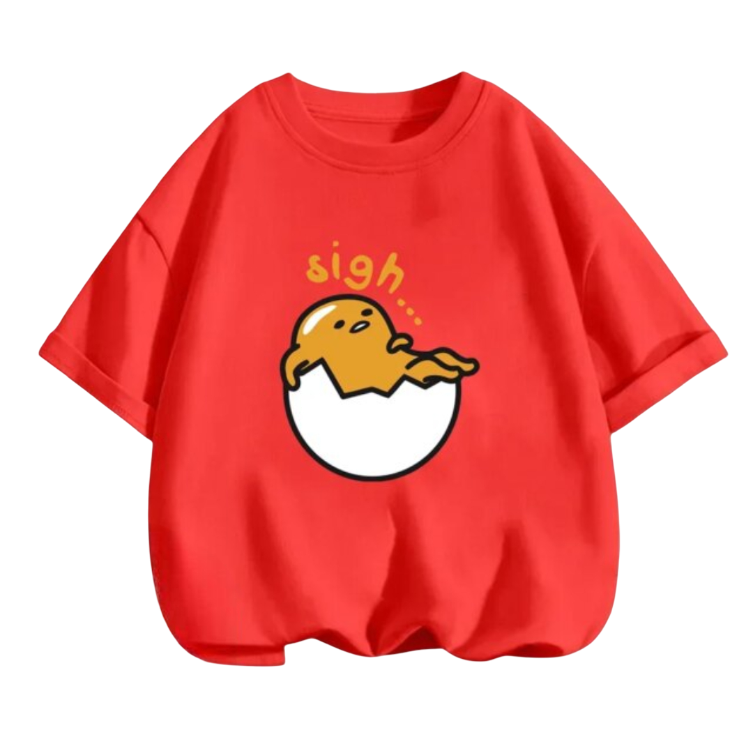 Gudetama Kawaii Short Sleeve T-Shirt Gudetama Kawaii Short Sleeve T-Shirt
