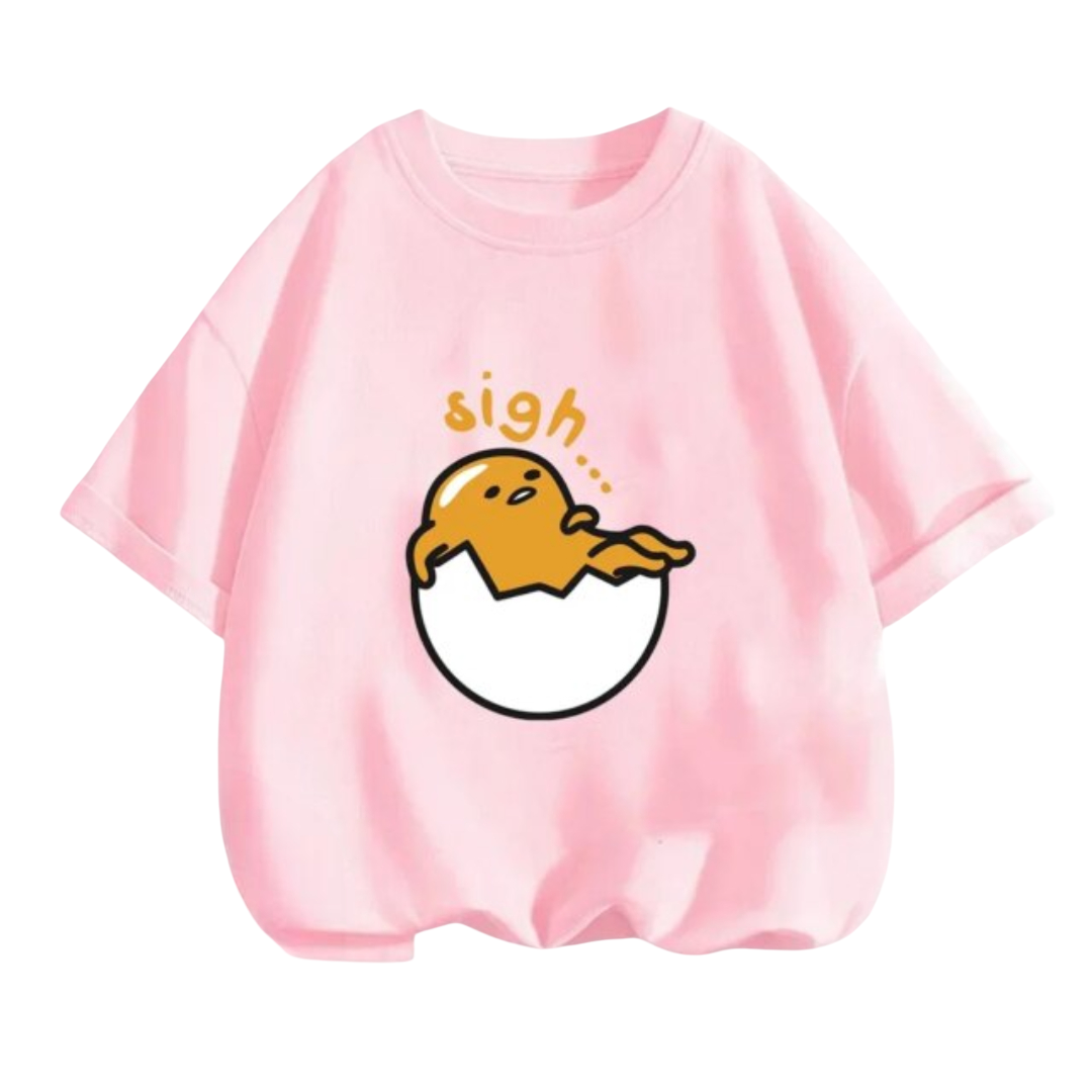 Gudetama Kawaii Short Sleeve T-Shirt Gudetama Kawaii Short Sleeve T-Shirt