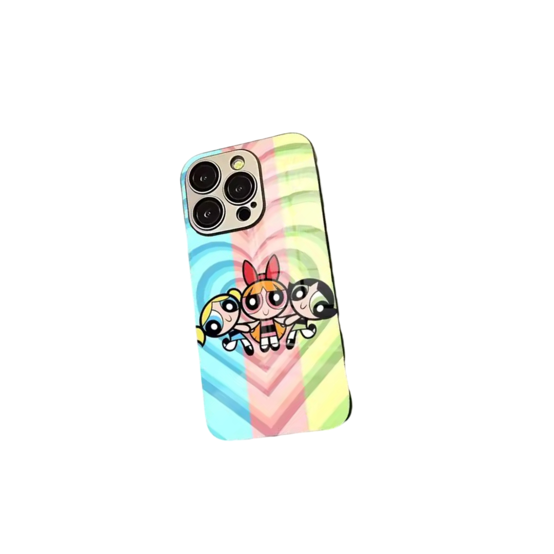 Kawaii The Powerpuff Girls Character iPhone For Phone Case Kawaii The Powerpuff Girls Character iPhone For Phone Case