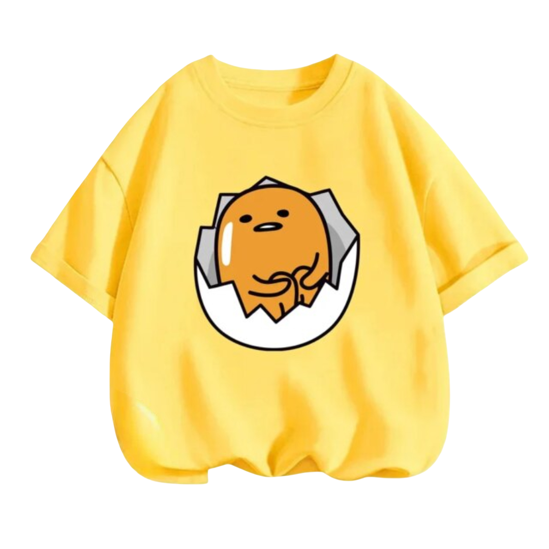 Gudetama Kawaii Anime Short Sleeve T-Shirt