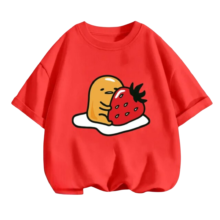 Kawaii Anime Gudetama Short Sleeved T-Shirt Kawaii Anime Gudetama Short Sleeved T-Shirt