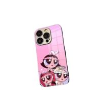 The Powerpuff Girls Kawaii Character Mobile Case For iPhone The Powerpuff Girls Kawaii Character Mobile Case For iPhone