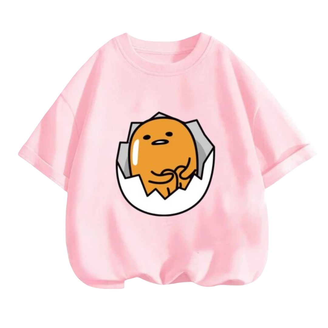 Gudetama Kawaii Anime Short Sleeve T-Shirt