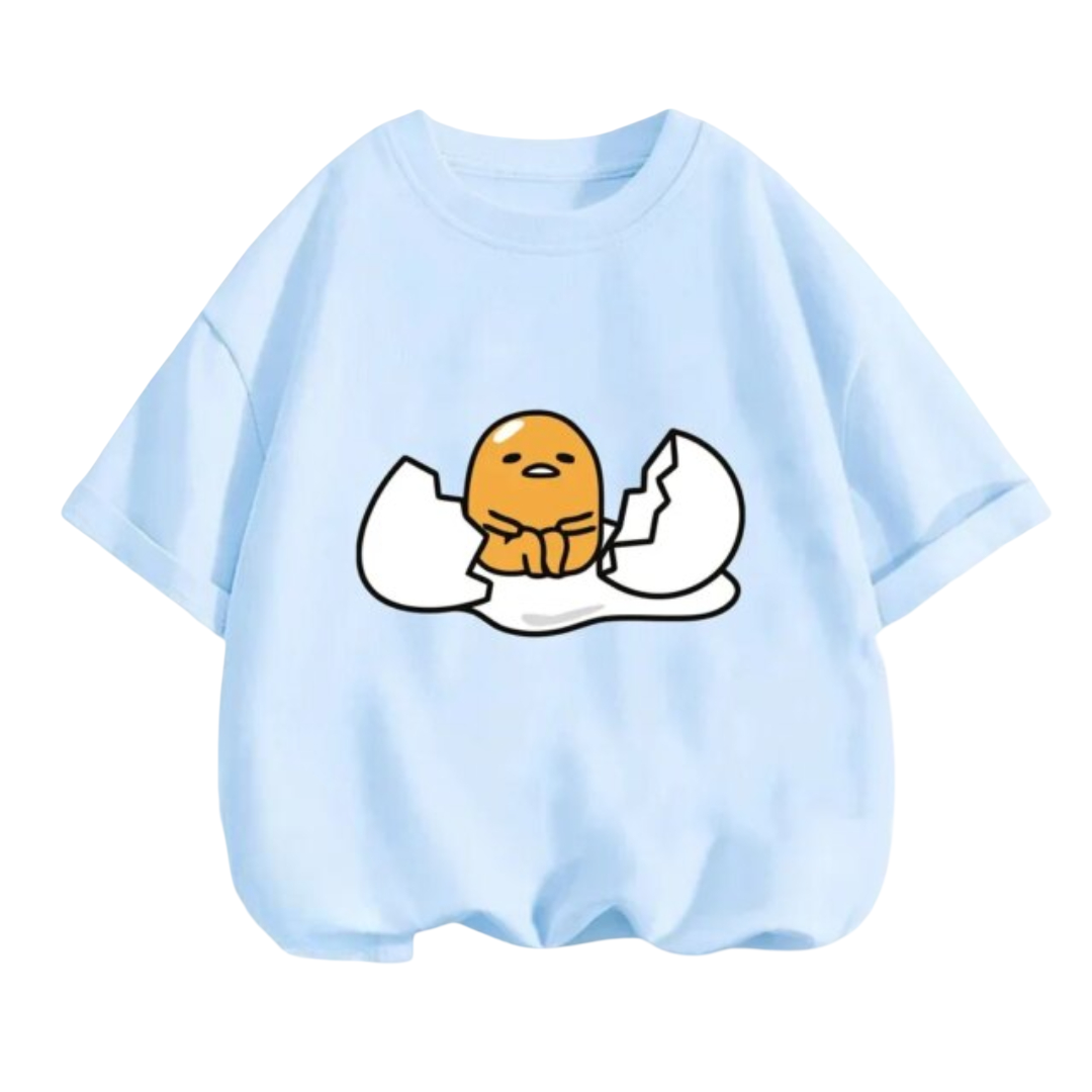Kawaii Gudetama Anime Short Sleeved T-Shirt
