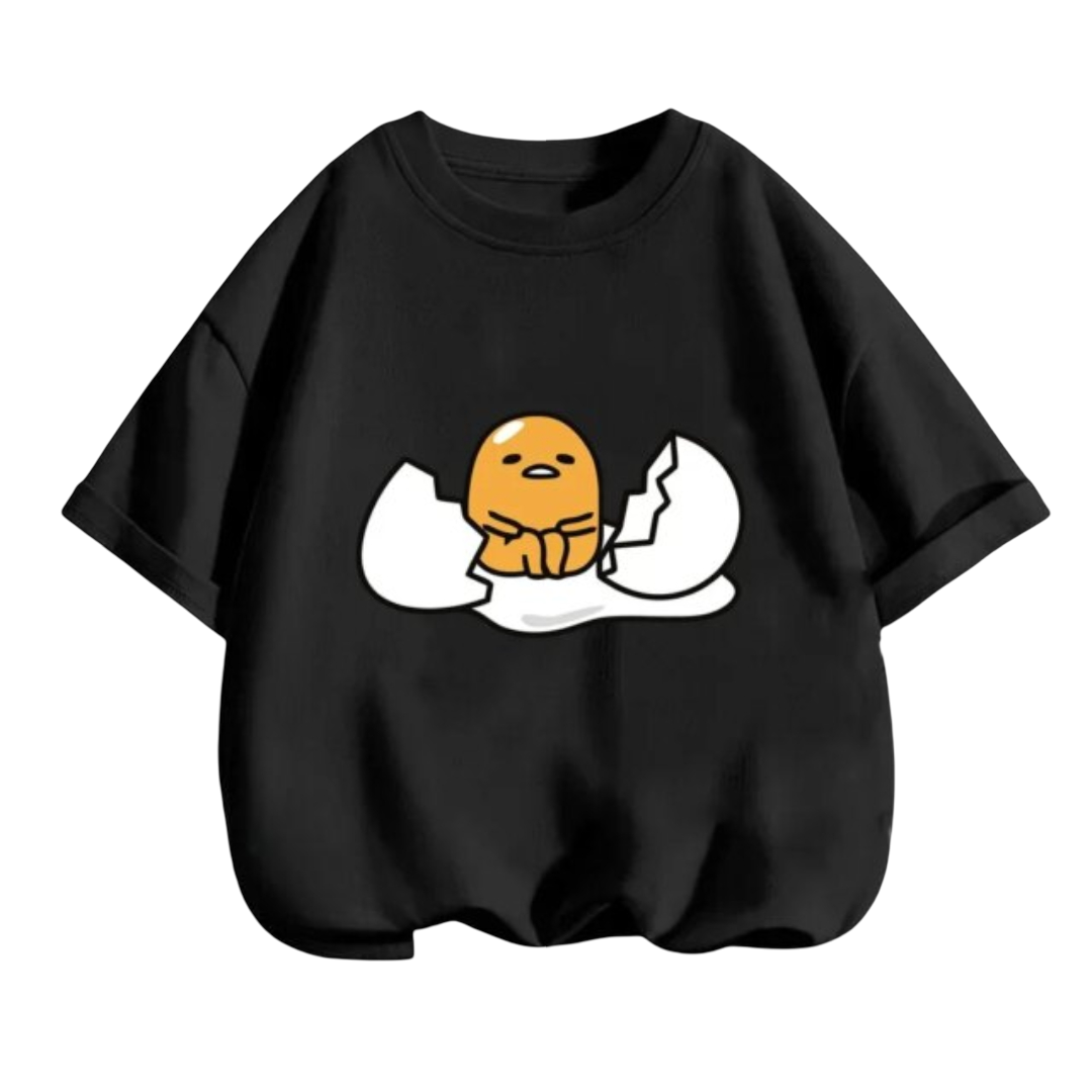 Kawaii Gudetama Anime Short Sleeved T-Shirt