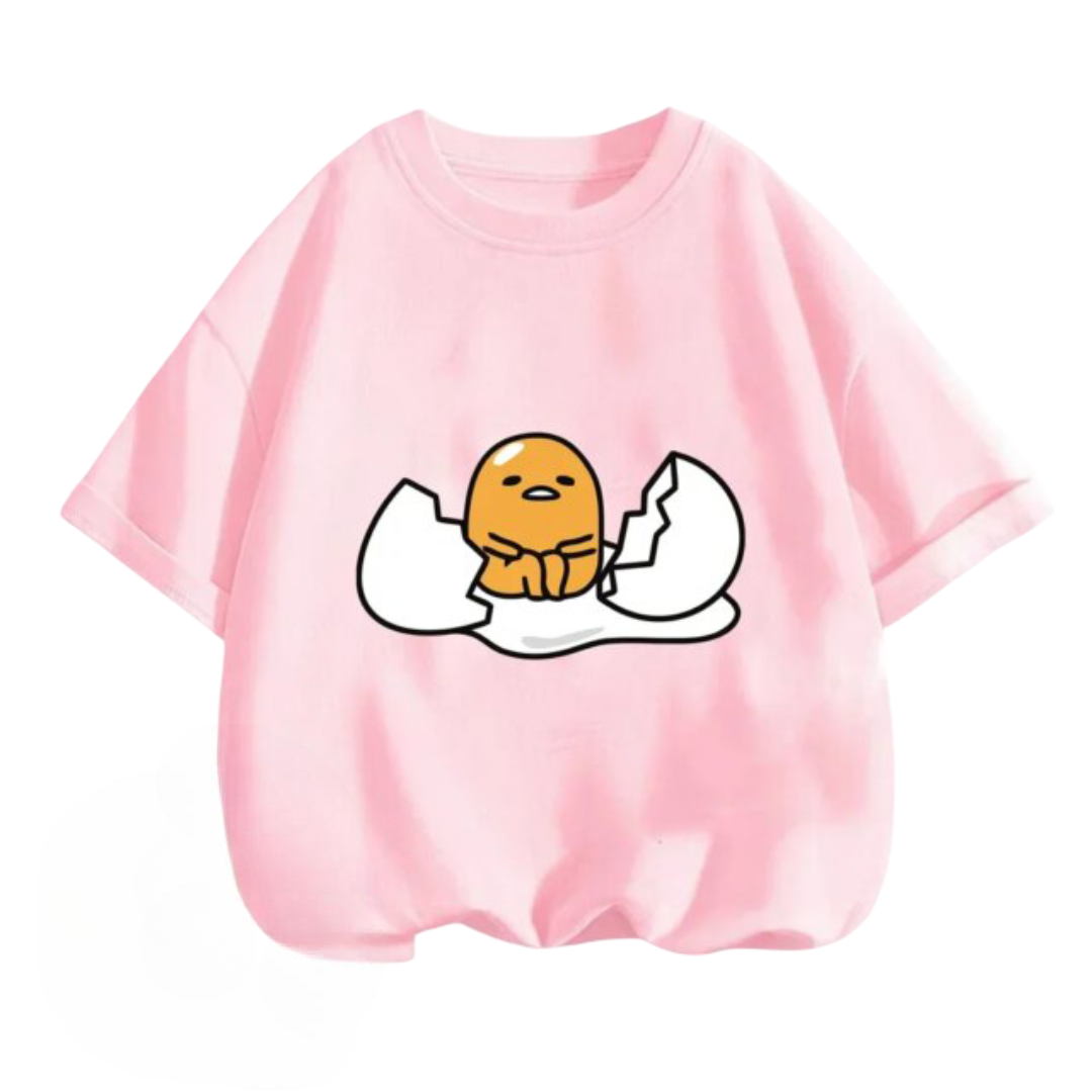 Kawaii Gudetama Anime Short Sleeved T-Shirt
