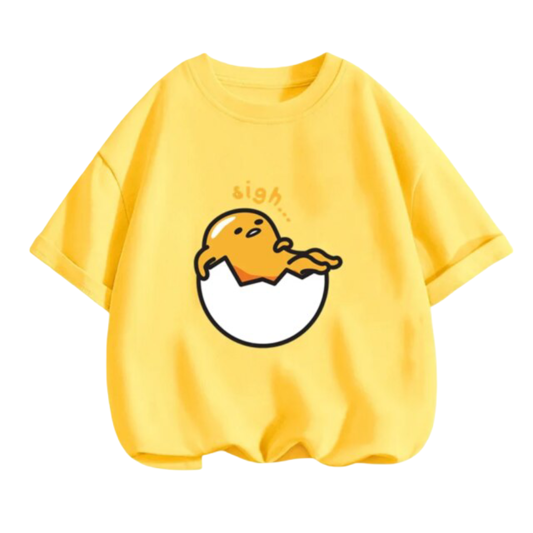 Anime Kawaii Gudetama Short Sleeve T-Shirt