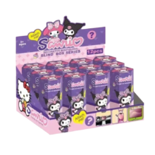 12Pcs/Set Kawaii Cartoon Sanrio Kuromi Blind Box With Toy 12Pcs/Set Kawaii Cartoon Sanrio Kuromi Blind Box With Toy