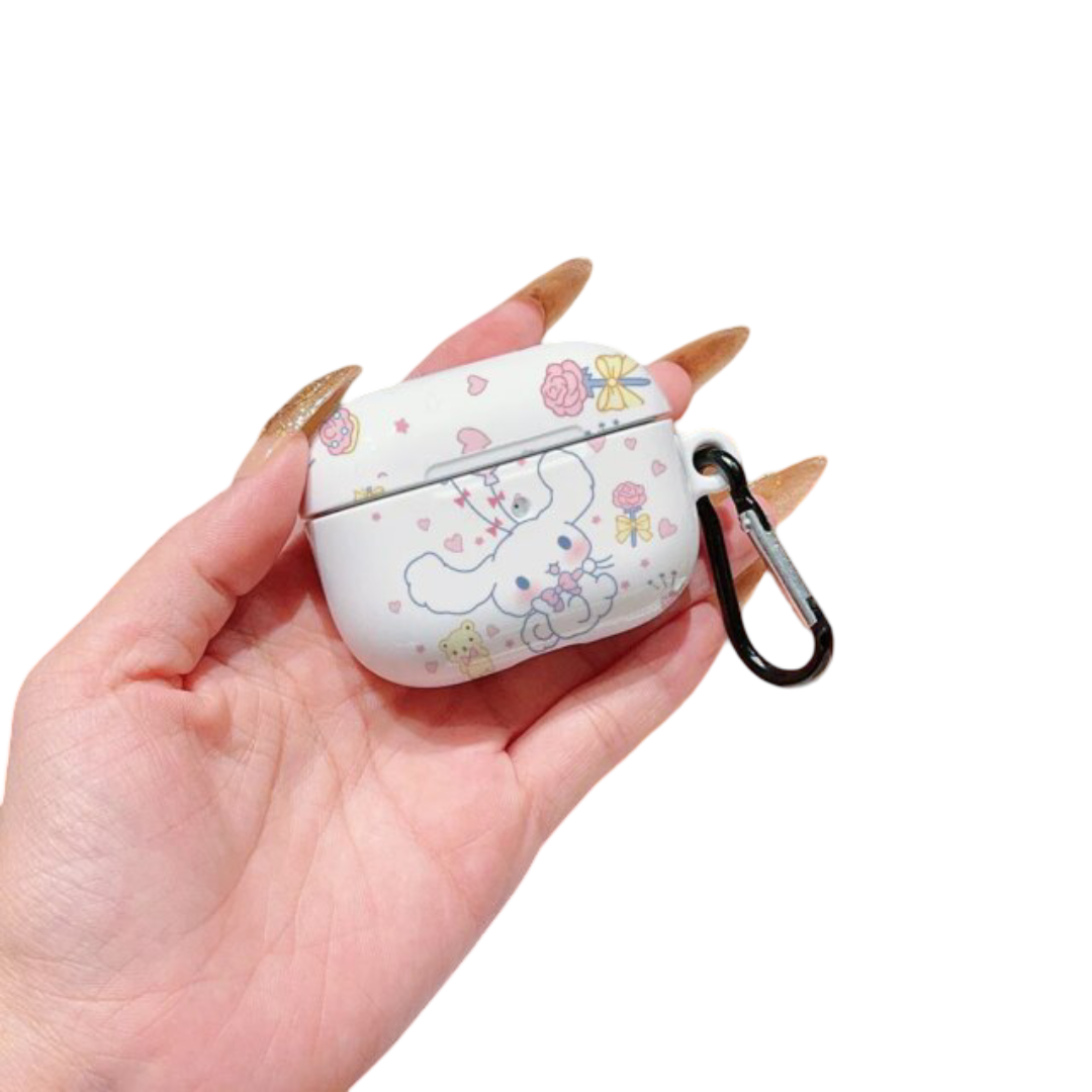 Kawaii Sanrio Cinnamoroll Metal AirPod Case