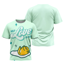 Kawaii Gudetama Lazy Egg Print T-Shirt Kawaii Gudetama Lazy Egg Print T-Shirt