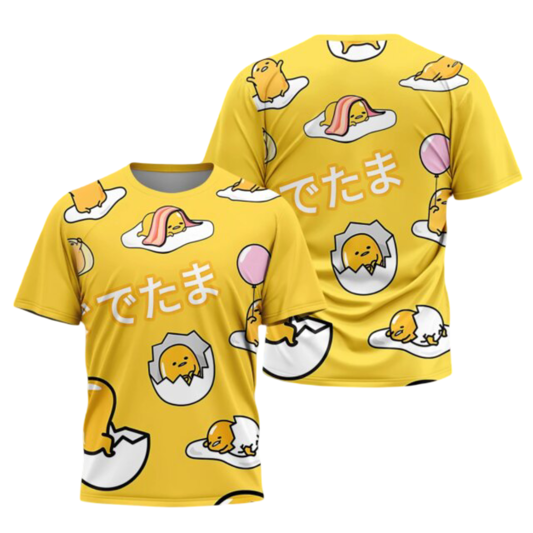 Gudetama Kawaii Lazy Egg T-Shirt