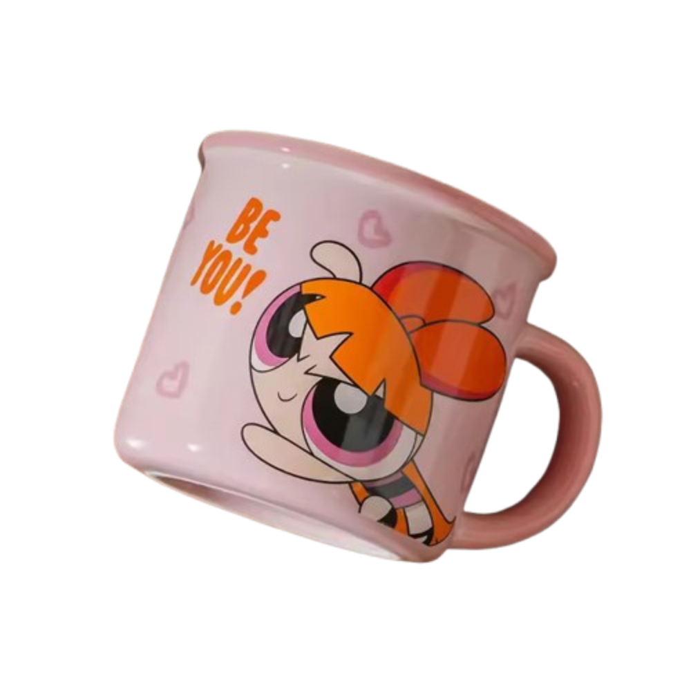 Kawaii 350ml The Powerpuff Girls Blossom Ceramic Mug