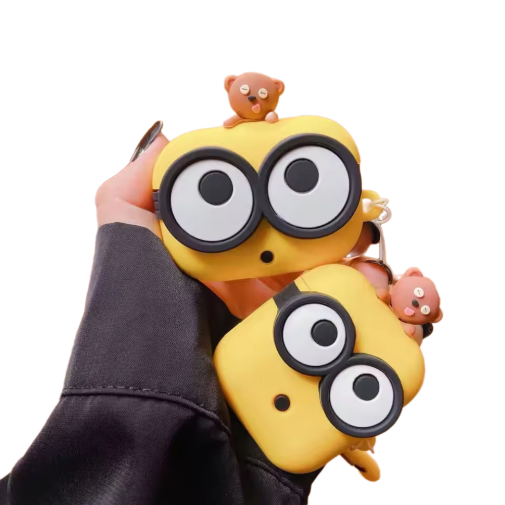 Cartoon Minion Kawaii Silicone Airpod Cover