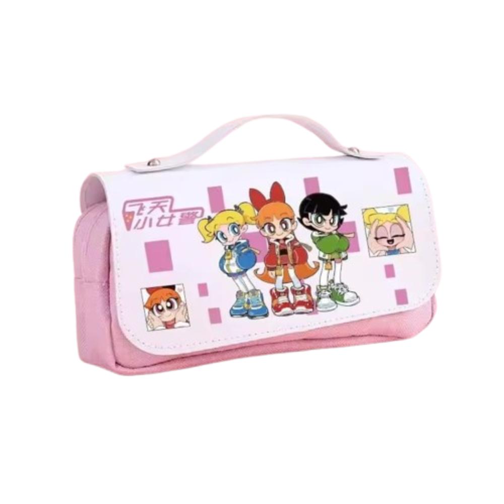 The Powerpuff Girls Large Capacity Kawaii Pencil Case