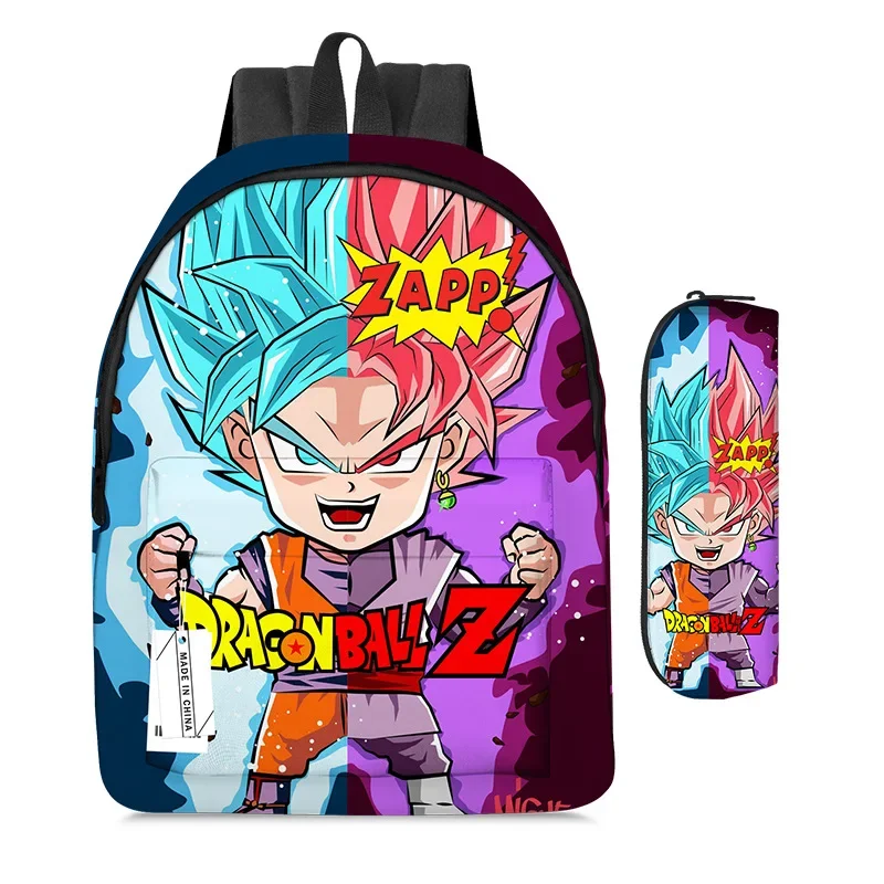 Kawaii Dragon Ball Z Son Goku Set Backpack