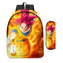 Kawaii Anime Dragon Ball Son Goku School Backpack And Pencil Case Kawaii Anime Dragon Ball Son Goku School Backpack And Pencil Case