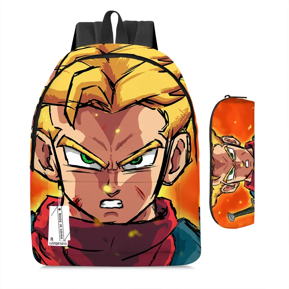 Kawaii Dragon Ball Z Son Goku Printed Backpack