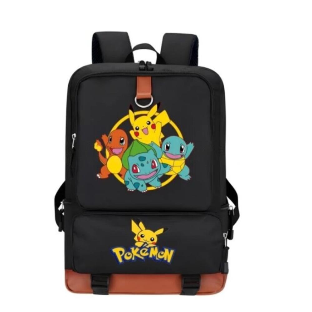 Kawaii Cartoon Pokemon Canvas School Bag Kawaii Cartoon Pokemon Canvas School Bag