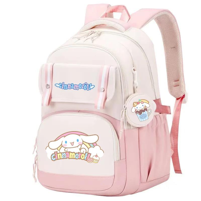 Kawaii Anime Sanrio Cinnamoroll Backpack With Coin Purse