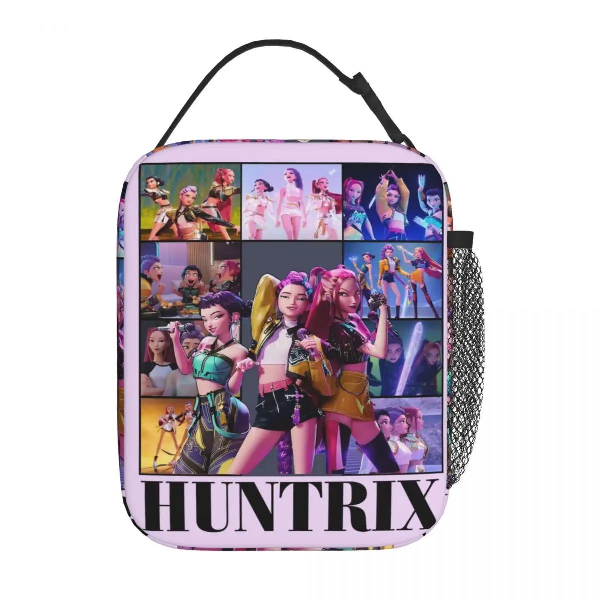 Kawaii Anime K-Pop Demon Hunters Lunch Bag