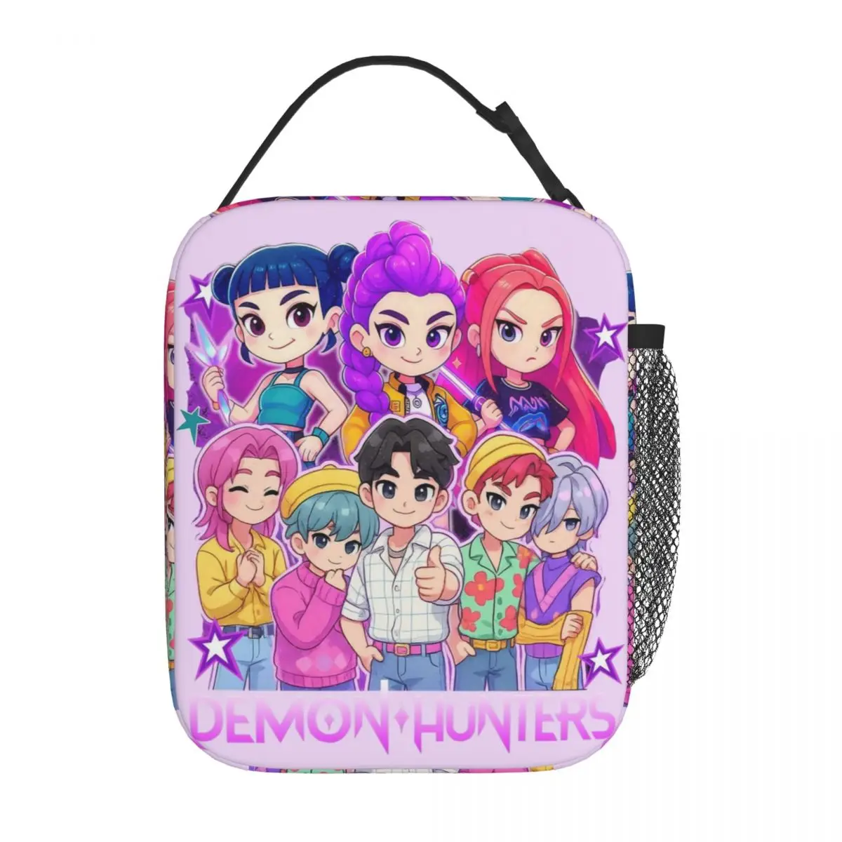 Kawaii K-Pop Demon Hunters And Saja Boys Lunch Bag