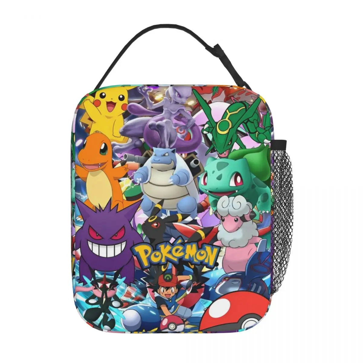 Kawaii Pokemon Character Thermal Insulated Lunch Bag