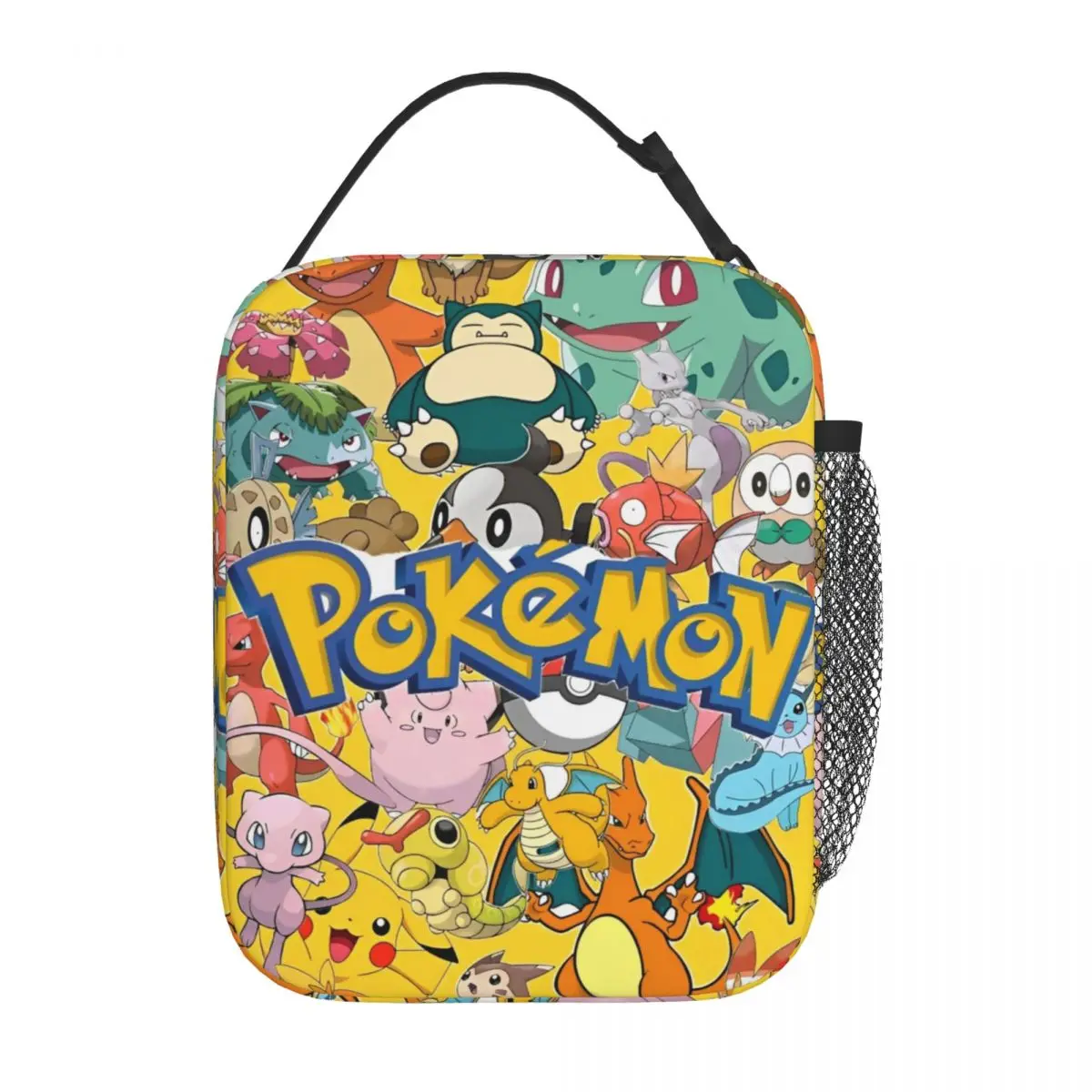 Kawaii Cartoon Pokemon Character Thermal Lunch Bag