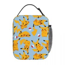 Cartoon Pokemon Character Kawaii Thermal Lunch Bag Cartoon Pokemon Character Kawaii Thermal Lunch Bag
