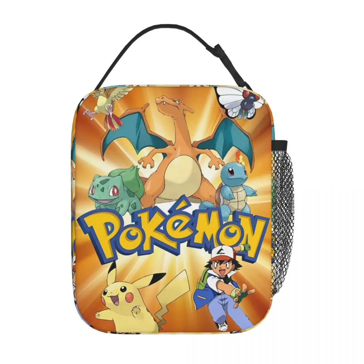 Cartoon Kawaii Pokemon Character Thermal Insulated Lunch Bag