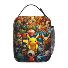 Kawaii Cartoon Pokemon Character Thermal Lunchbag Kawaii Cartoon Pokemon Character Thermal Lunchbag