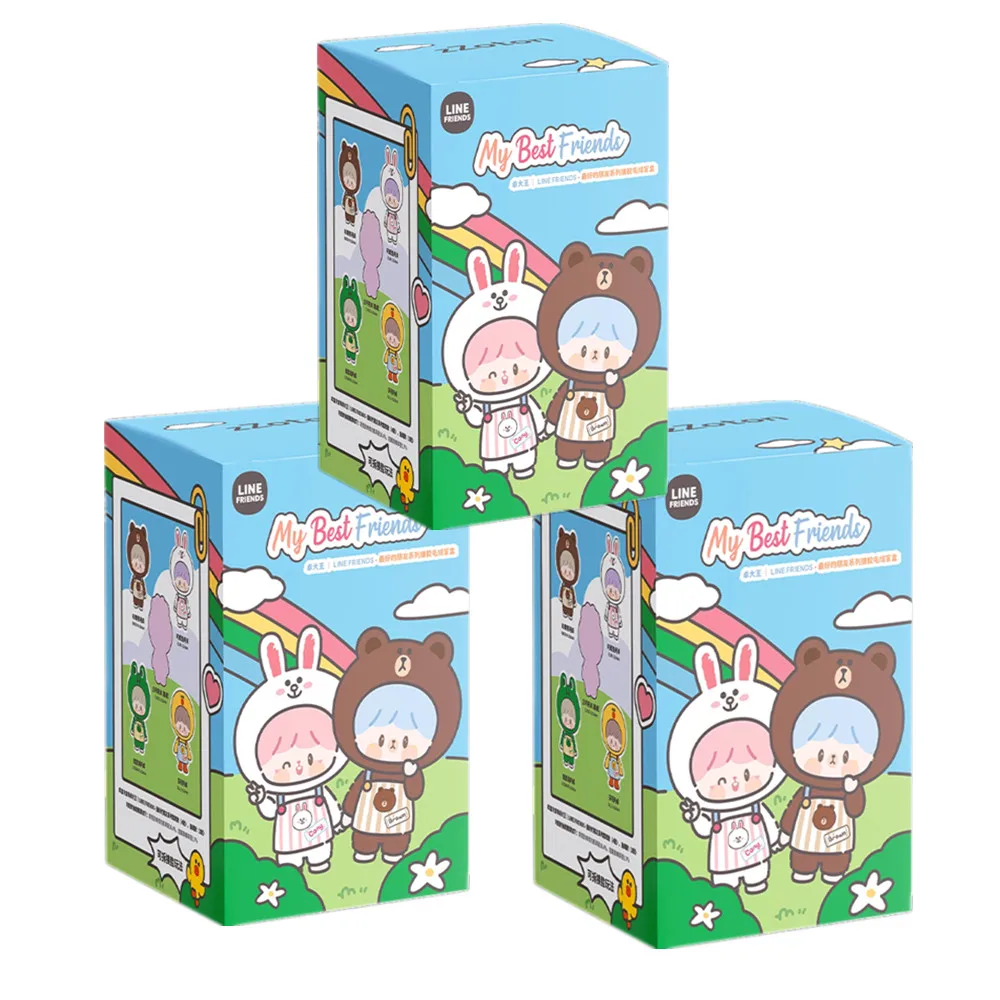 3Pcs Kawaii zZoton My Best Friends Series Toy Blind Box