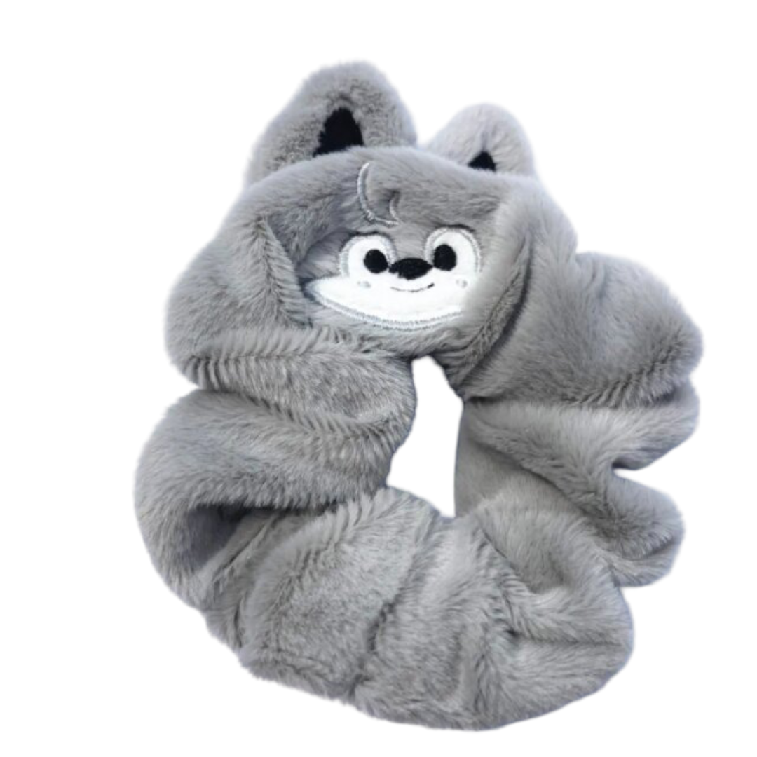 Kawaii Skzoo Wolf Chan Plush Hair Band