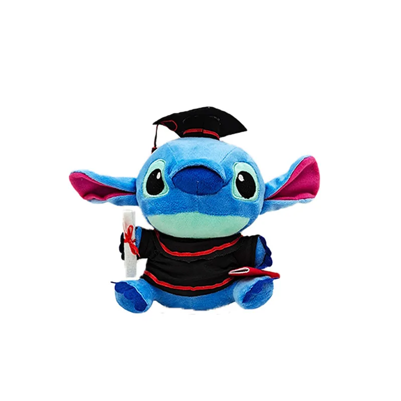 20cm Kawaii Stitch Graduation Plush Toy