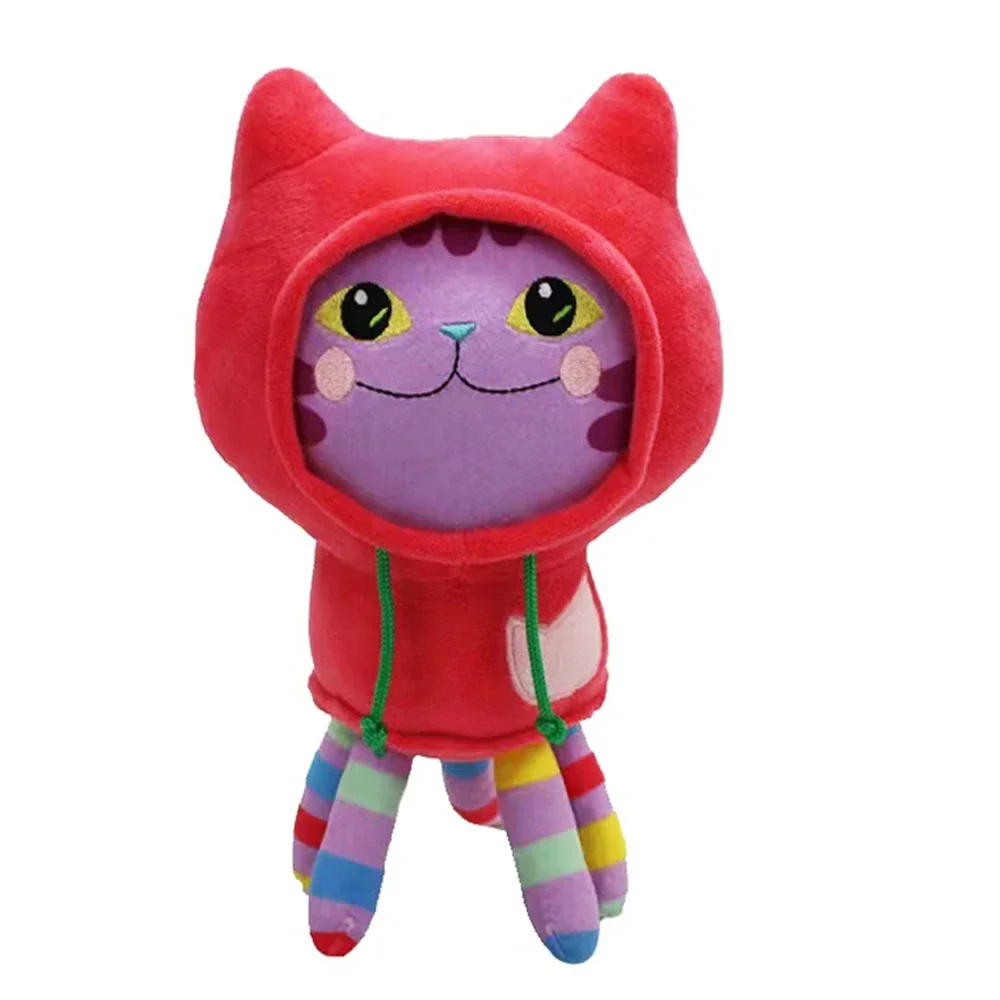 25cm Kawaii Gabby Dollhouse DJ Catnip Plush Toy