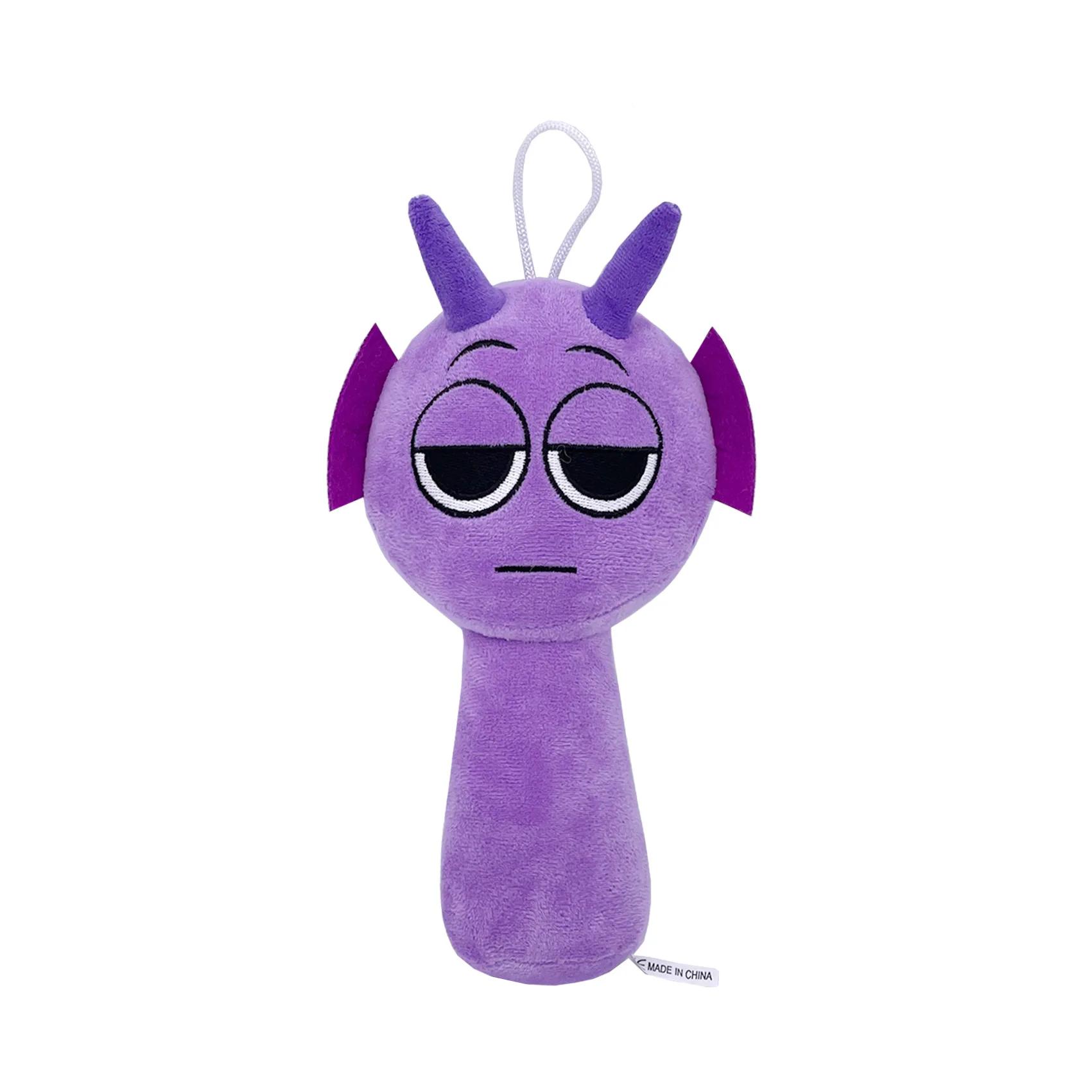 20cm Sprunki Durple Kawaii Plush Toy