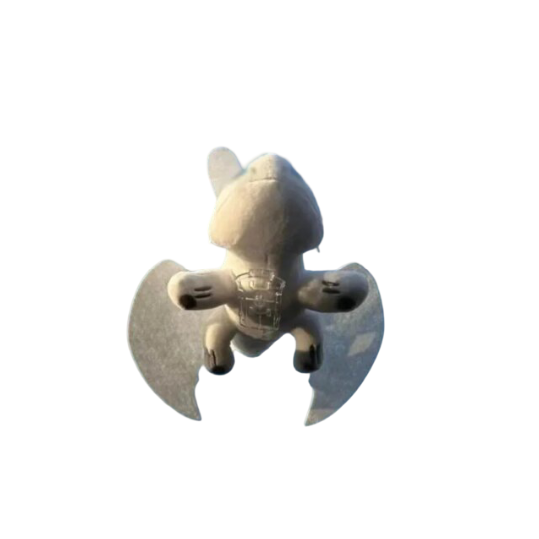 Kawaii Toothless White Dragon Car Accessory