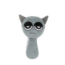 Kawaii Sprunki Gray Soft Stuffed Plush Toy Kawaii Sprunki Gray Soft Stuffed Plush Toy