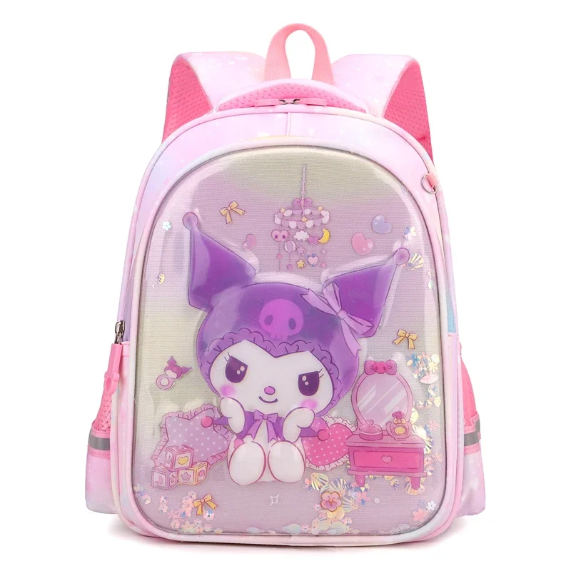 Kawaii Cartoon Sanrio Kuromi Schoolbag