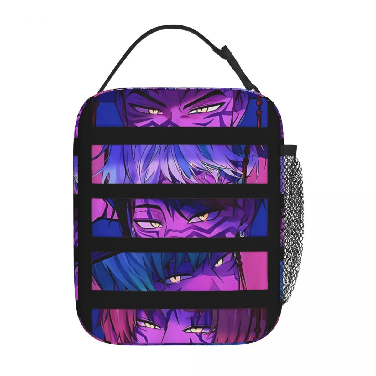 KPop Demon Hunters Kawaii Character Insulated Lunch Bag