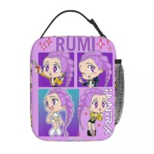 Kawaii KPop Demon Hunters Rumi Lunch Bag Kawaii KPop Demon Hunters Rumi Lunch Bag