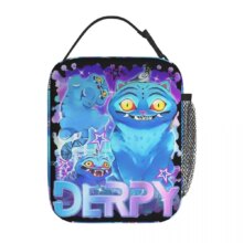 Kawaii KPop Demon Hunters Derpy Insulated Lunch Bag Kawaii KPop Demon Hunters Derpy Insulated Lunch Bag