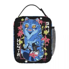 KPop Demon Hunters Derpy Tiger Kawaii Insulated Lunch Bag KPop Demon Hunters Derpy Tiger Kawaii Insulated Lunch Bag
