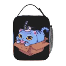 Kawaii Anime Derpy Tiger Kpop Demon Hunters Student Lunch Bag Kawaii Anime Derpy Tiger Kpop Demon Hunters Student Lunch Bag