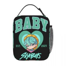 Kawaii Anime Kpop Demon Hunters Baby Saja Boys Lunch Bag Kawaii Anime Kpop Demon Hunters Baby Saja Boys Lunch Bag