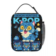 Kawaii Anime Kpop Derpy Demon Hunters Lunch Bag Kawaii Anime Kpop Derpy Demon Hunters Lunch Bag